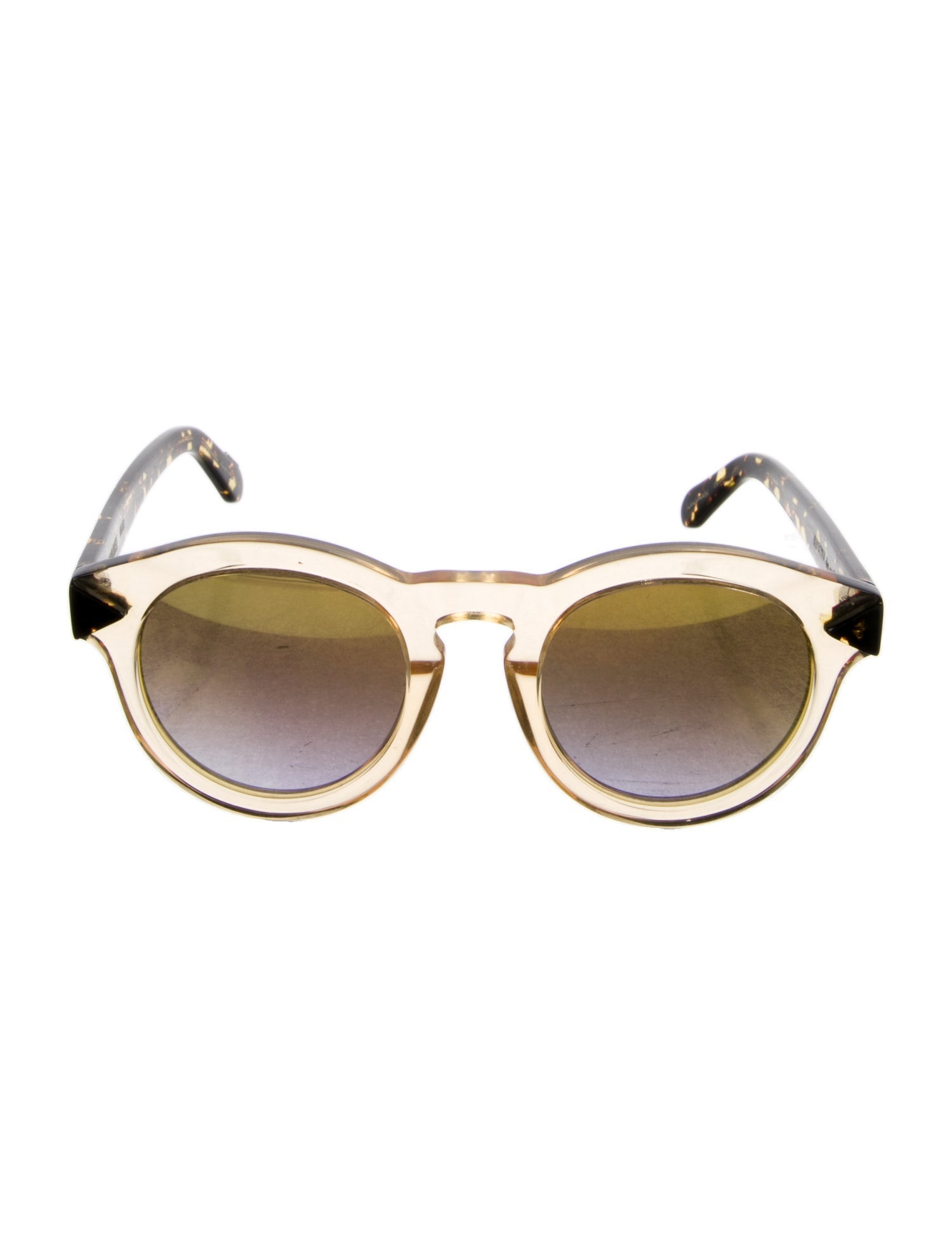 Krewe Round Mirrored Sunglasses