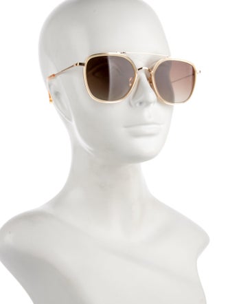 Krewe Aviator Gradient Sunglasses