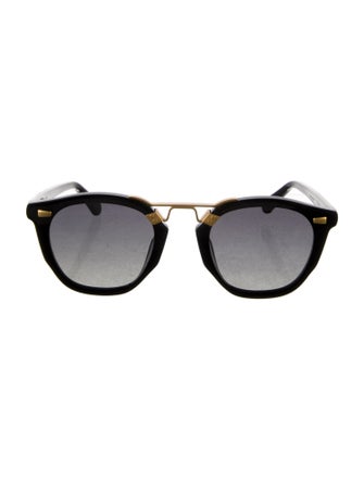 Krewe Wayfarer Tinted Sunglasses