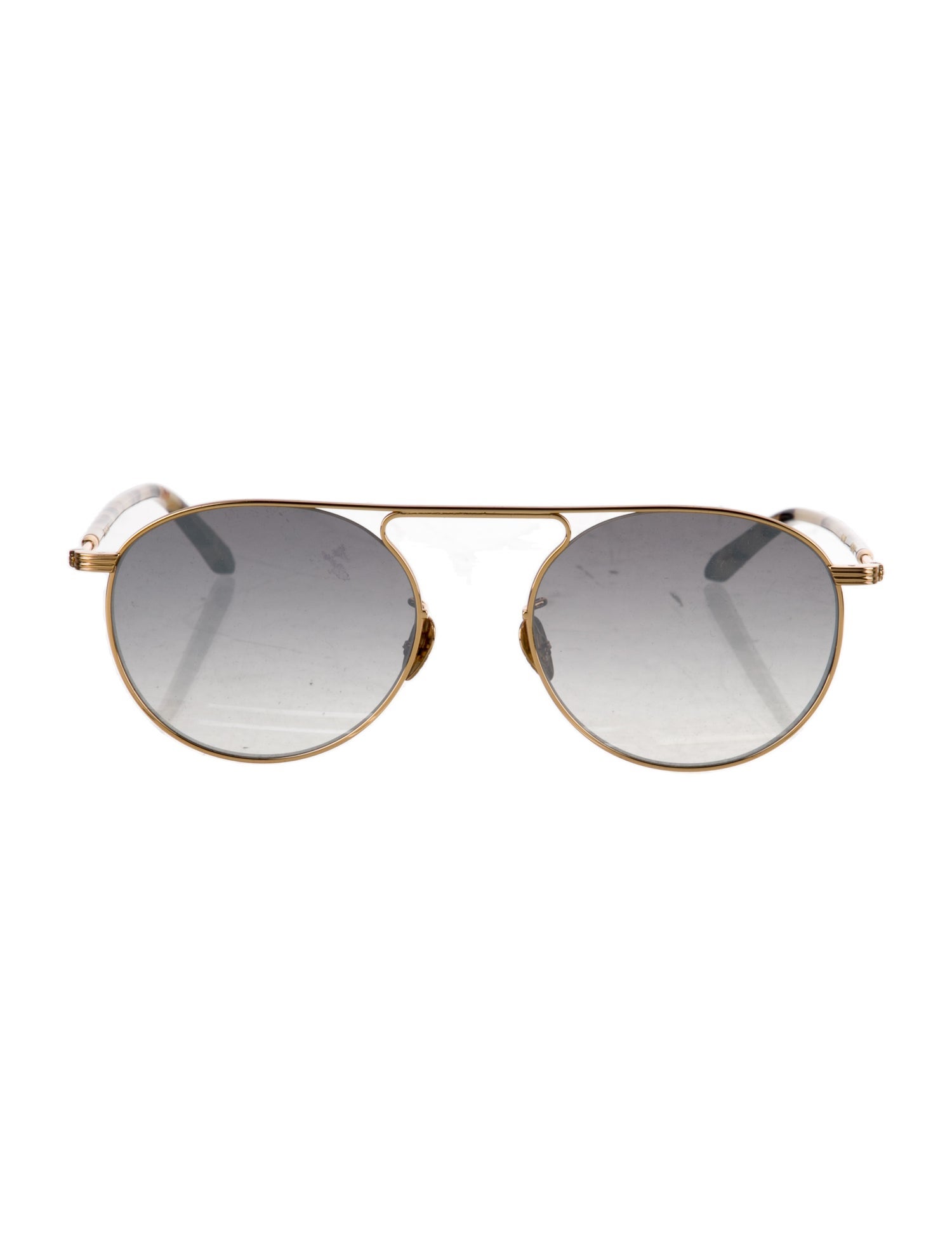 Krewe Round Gradient Sunglasses