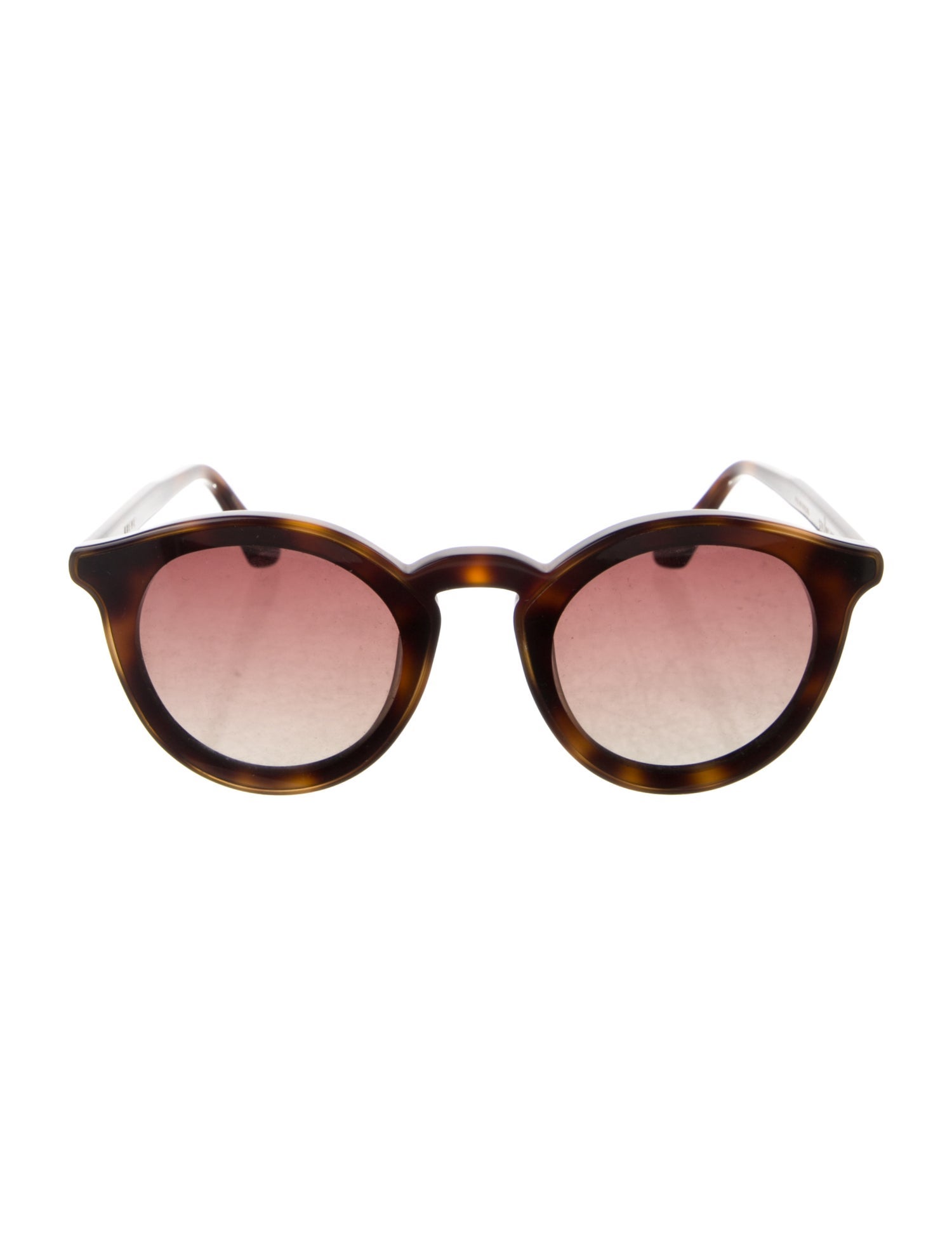 Krewe Round Gradient Sunglasses
