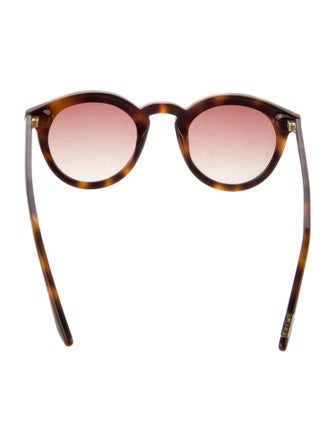 Krewe Round Gradient Sunglasses