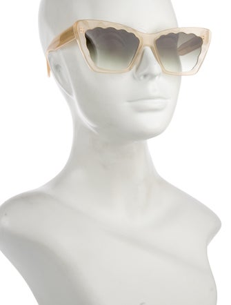 Krewe Cat-Eye Gradient Sunglasses