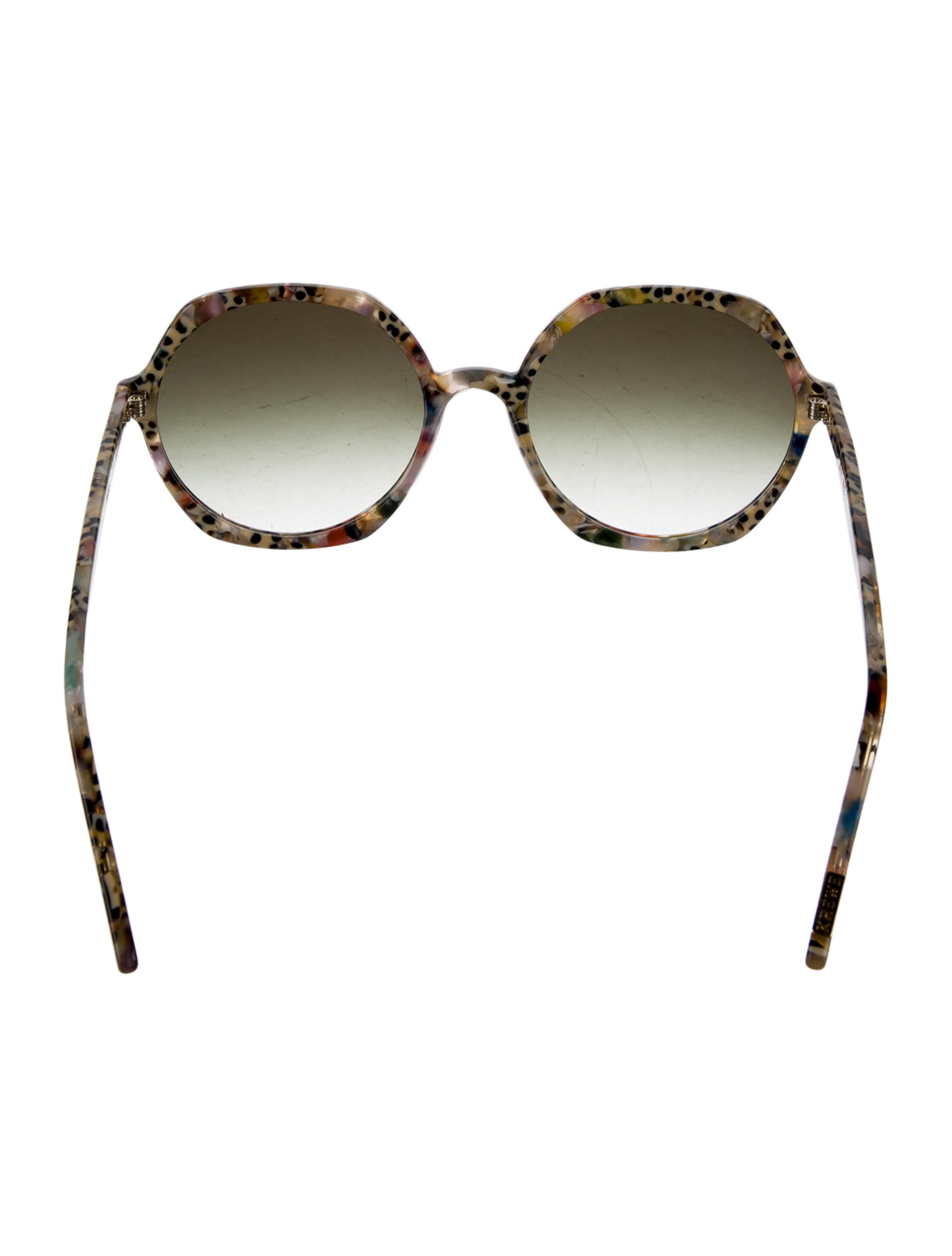 Krewe Oversize Gradient Sunglasses