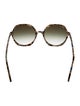 Krewe Oversize Gradient Sunglasses