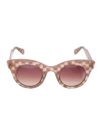 Krewe Cat-Eye Gradient Sunglasses