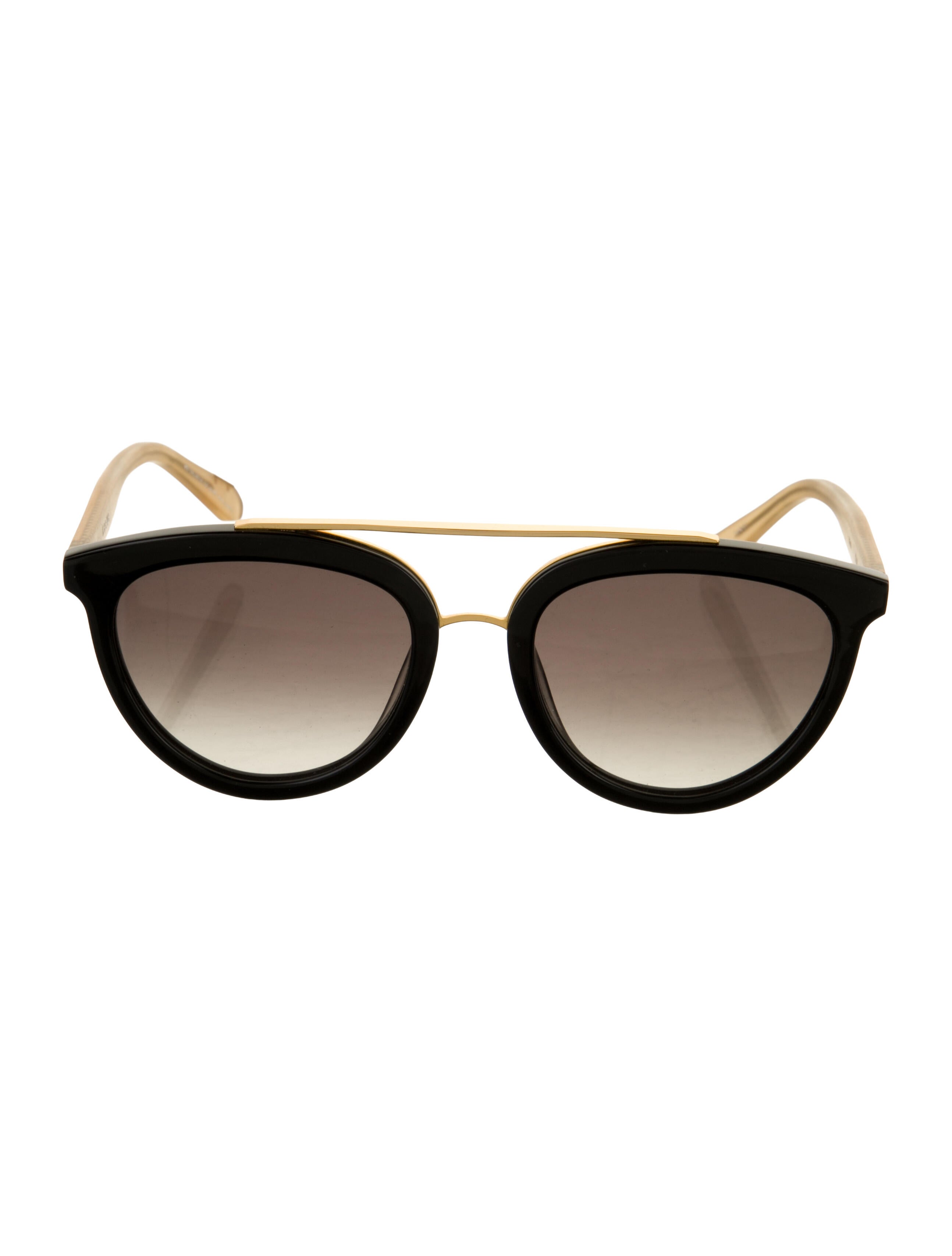 Krewe Aviator Gradient Sunglasses