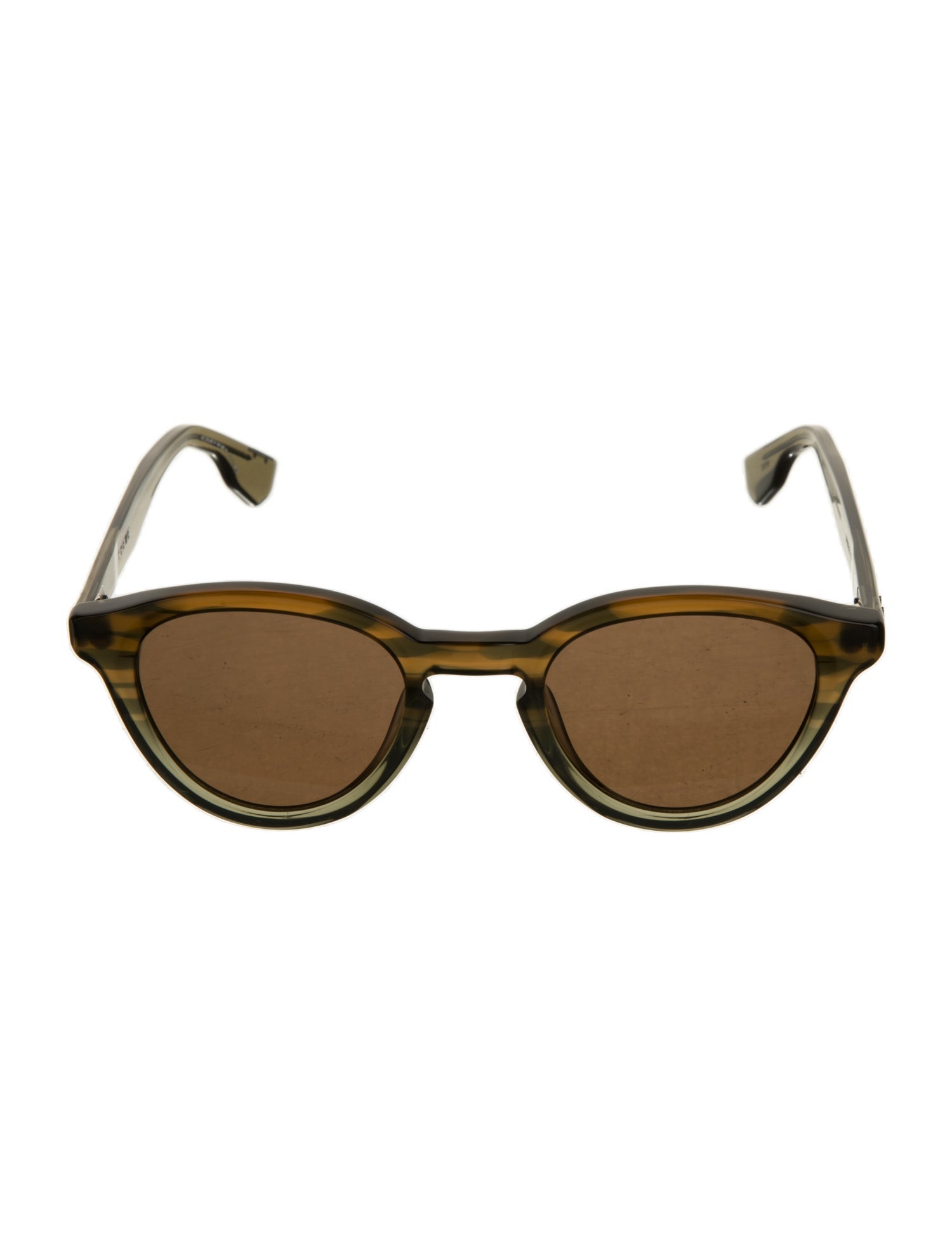Krewe Round Mirrored Sunglasses