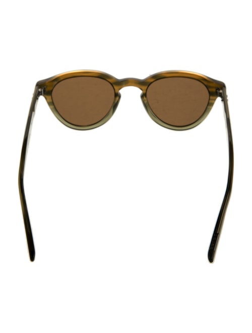 Krewe Round Mirrored Sunglasses
