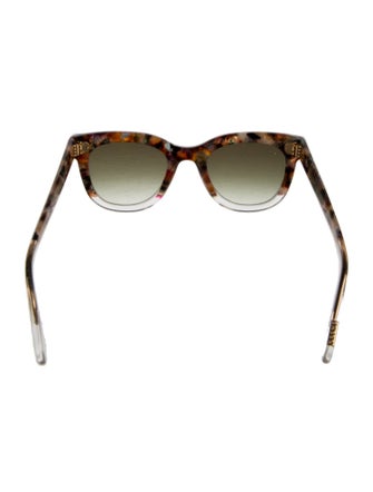 Krewe Wayfarer Gradient Sunglasses