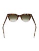 Krewe Wayfarer Gradient Sunglasses