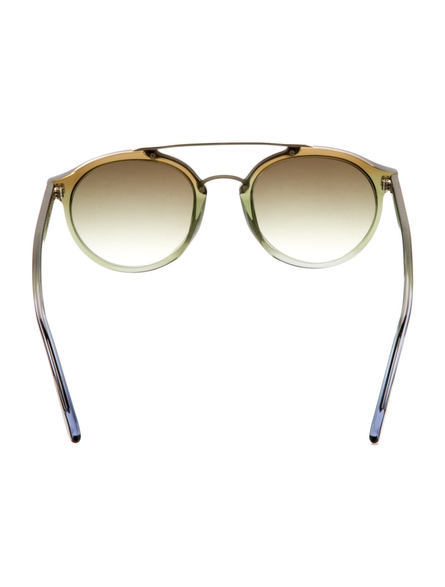 Krewe Round Gradient Sunglasses