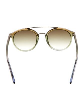 Krewe Round Gradient Sunglasses