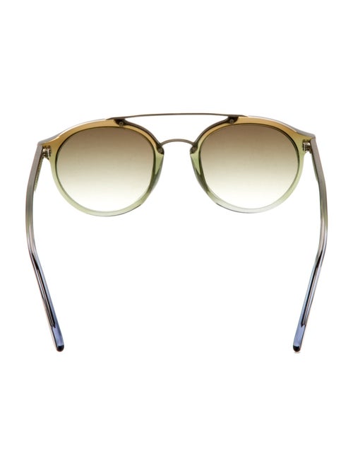 Krewe Round Gradient Sunglasses
