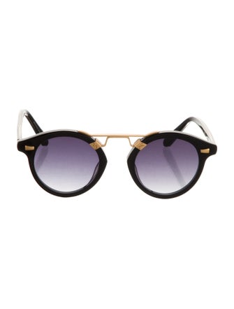 Krewe Round Gradient Sunglasses