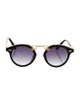 Krewe Round Gradient Sunglasses