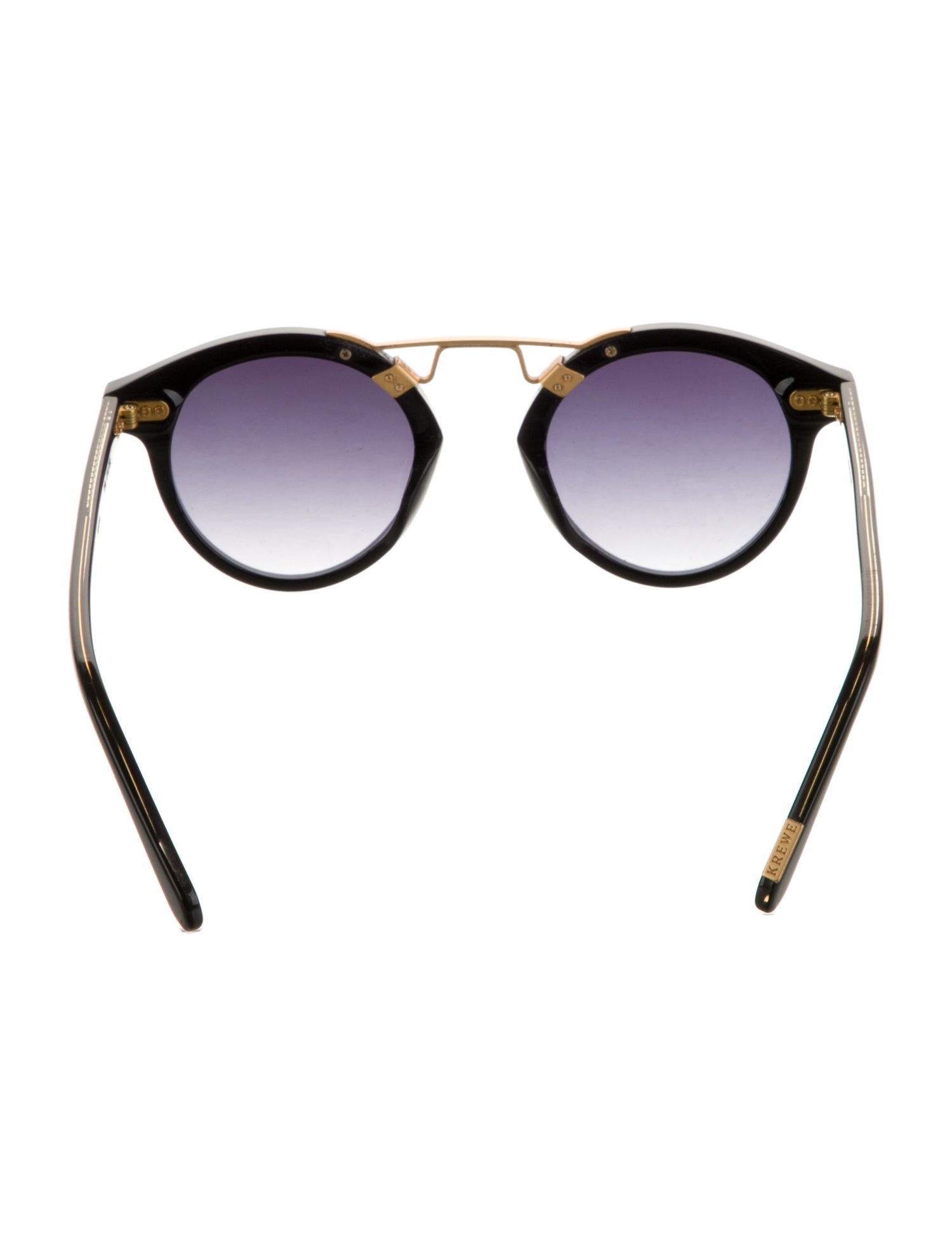 Krewe Round Gradient Sunglasses