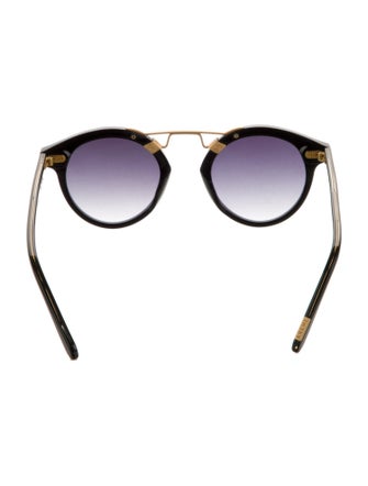 Krewe Round Gradient Sunglasses