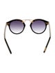 Krewe Round Gradient Sunglasses