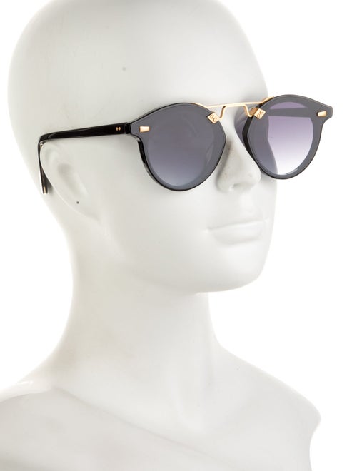 Krewe Round Gradient Sunglasses