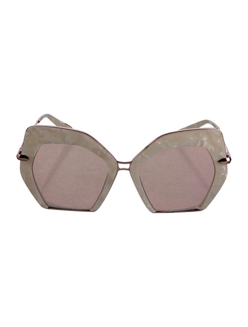 Krewe Oversize Tinted Sunglasses