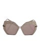 Krewe Oversize Tinted Sunglasses