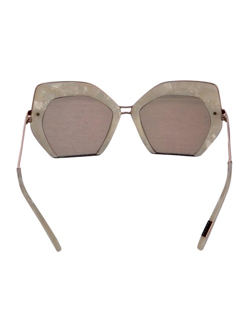 Krewe Oversize Tinted Sunglasses
