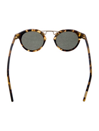 Krewe Round Tinted Sunglasses