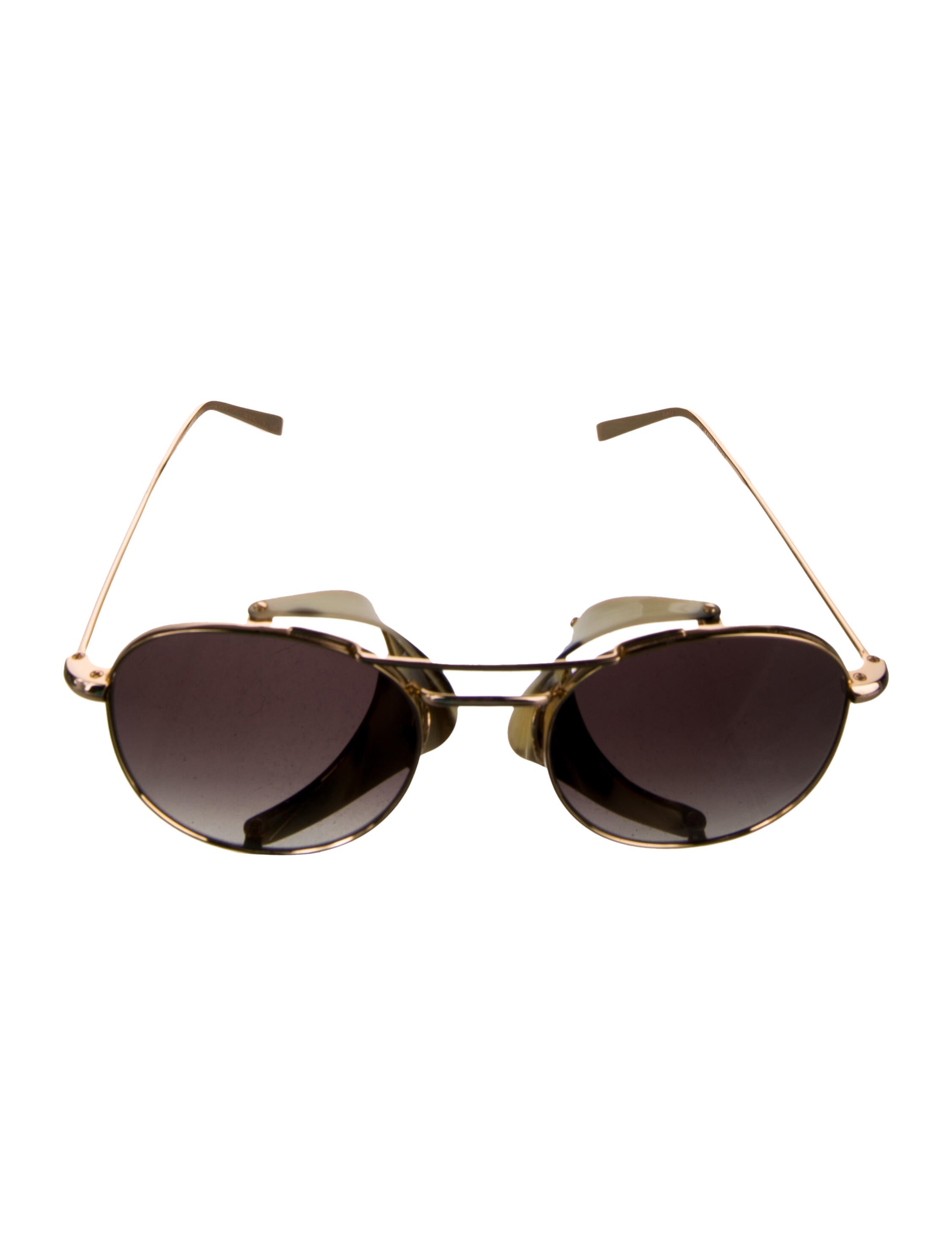 Krewe Aviator Tinted Sunglasses