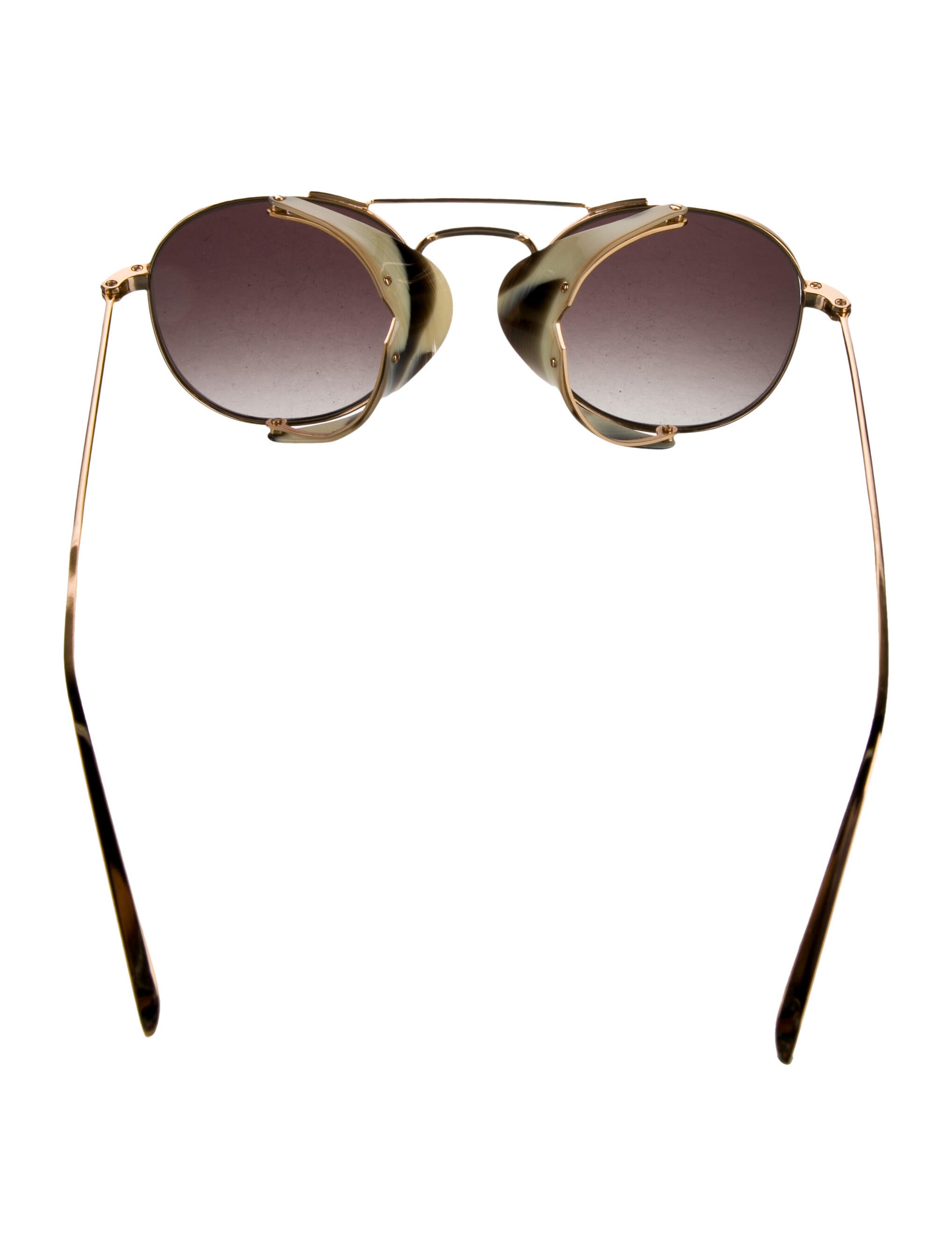 Krewe Aviator Tinted Sunglasses