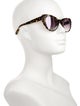 Krewe Cat-Eye Mirrored Sunglasses