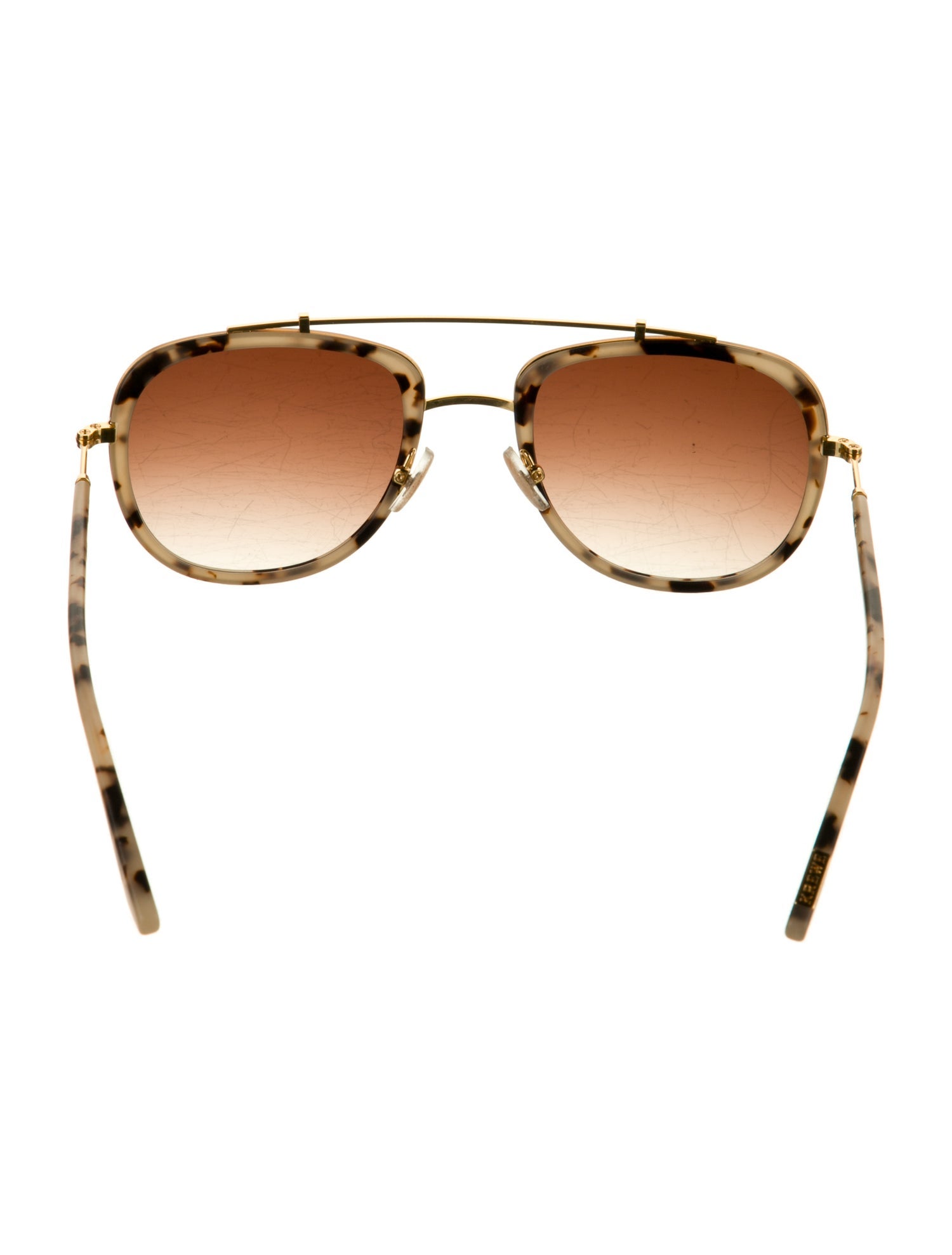 Krewe Aviator Gradient Sunglasses