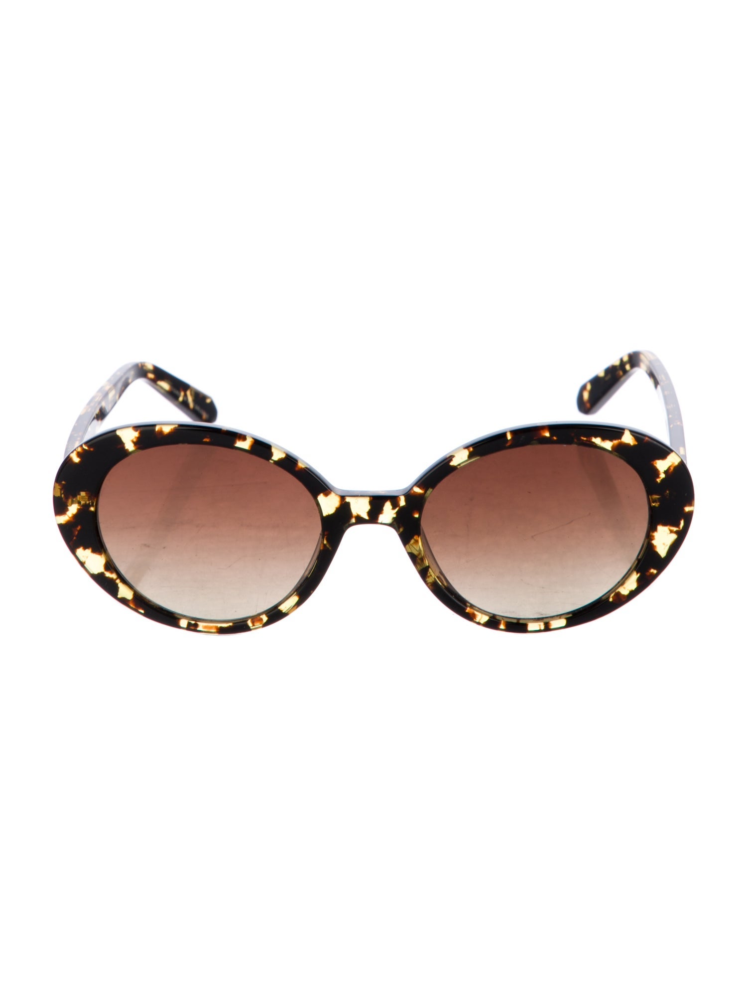Krewe Round Gradient Sunglasses