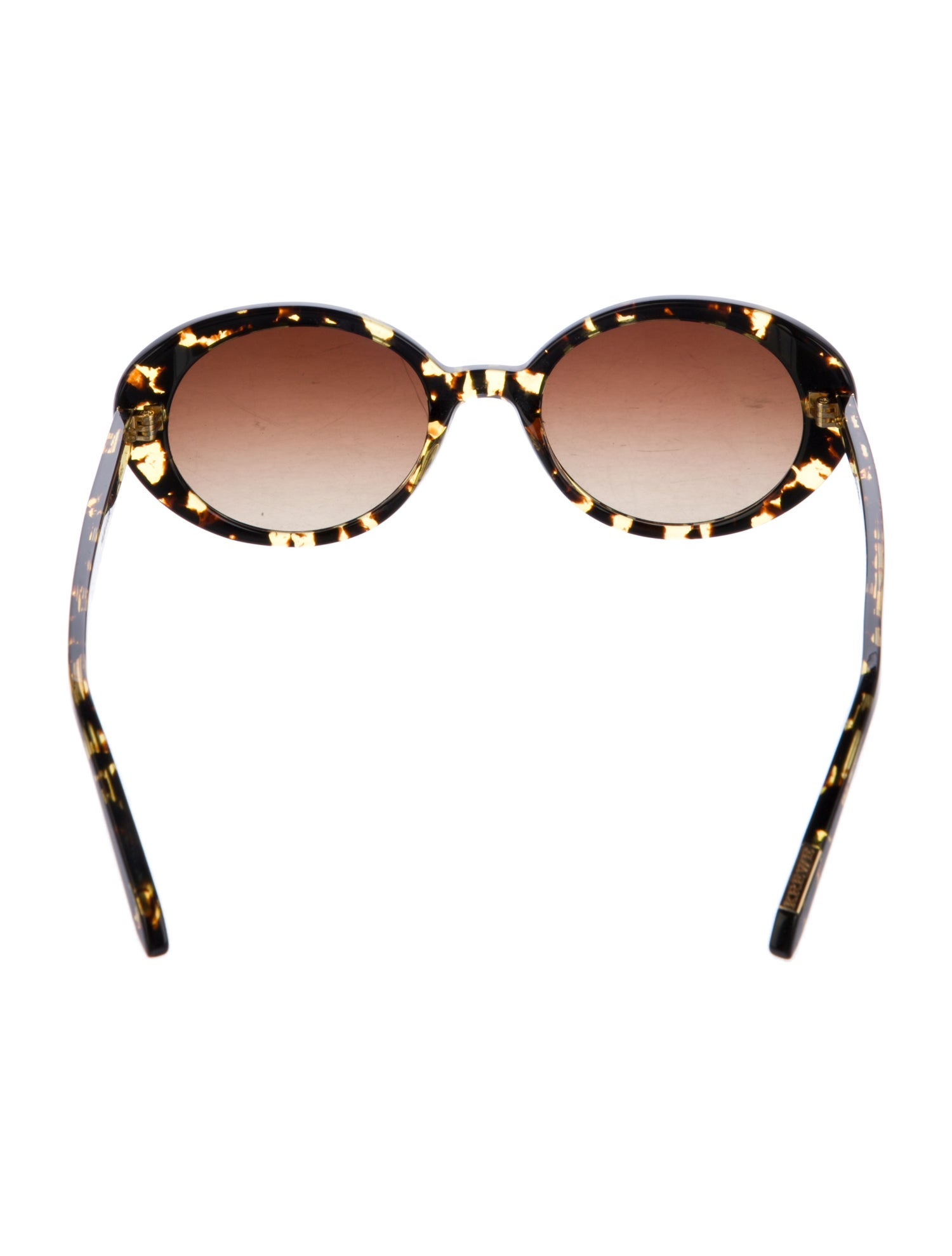 Krewe Round Gradient Sunglasses