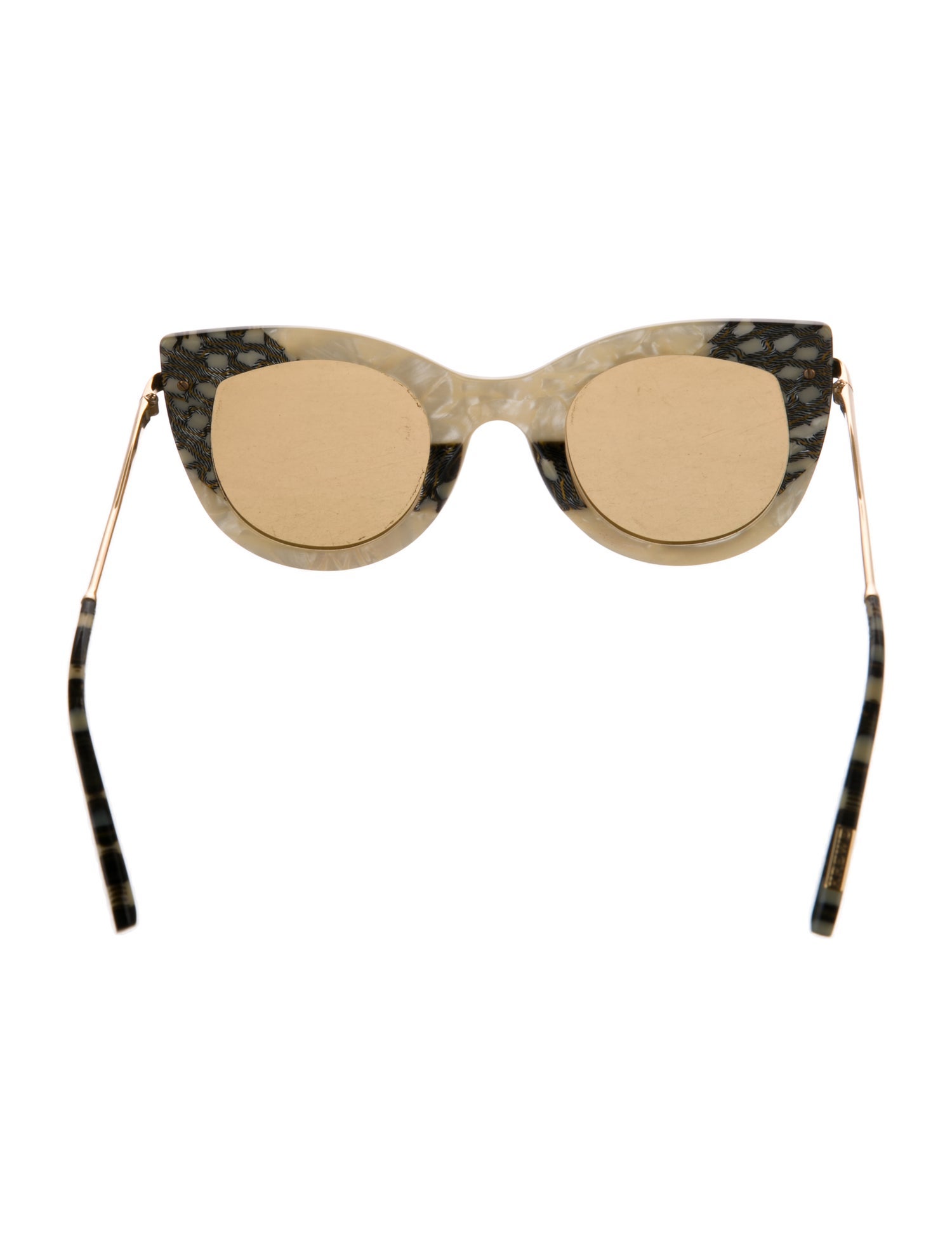 Krewe Cat-Eye Tinted Sunglasses