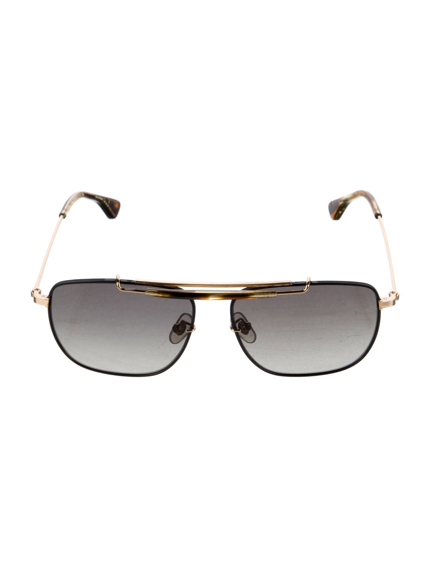 Krewe Aviator Gradient Sunglasses