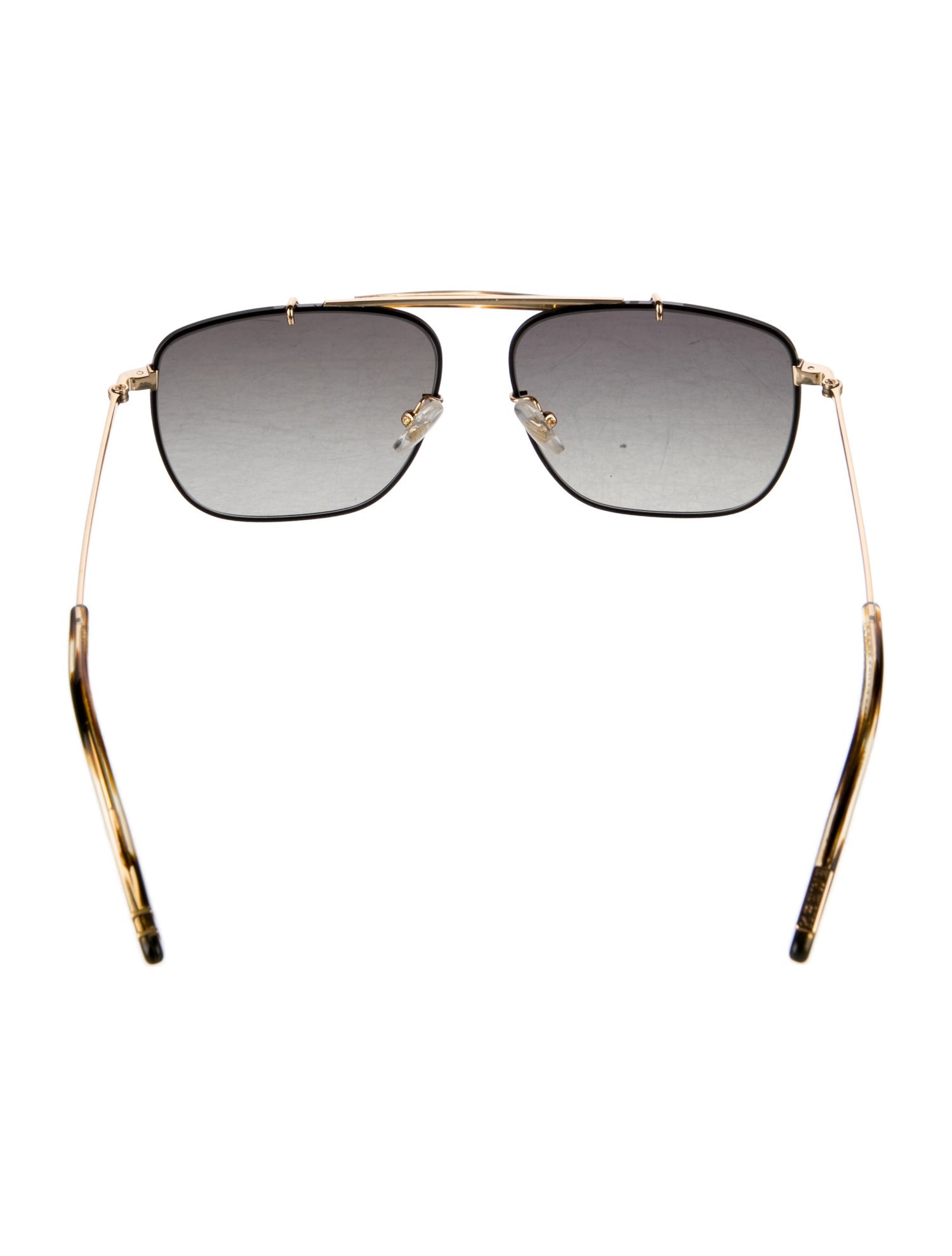 Krewe Aviator Gradient Sunglasses