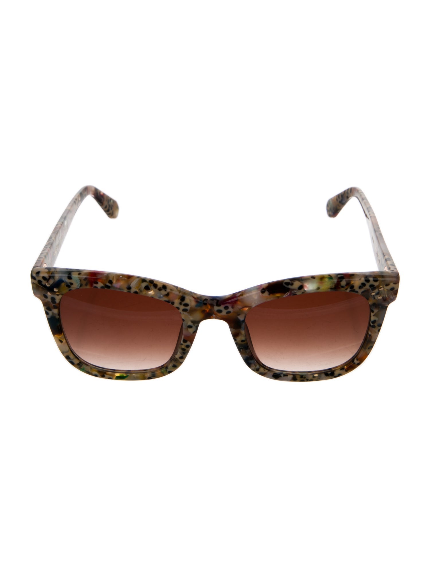 Krewe Wayfarer Gradient Sunglasses