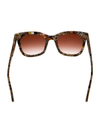 Krewe Wayfarer Gradient Sunglasses