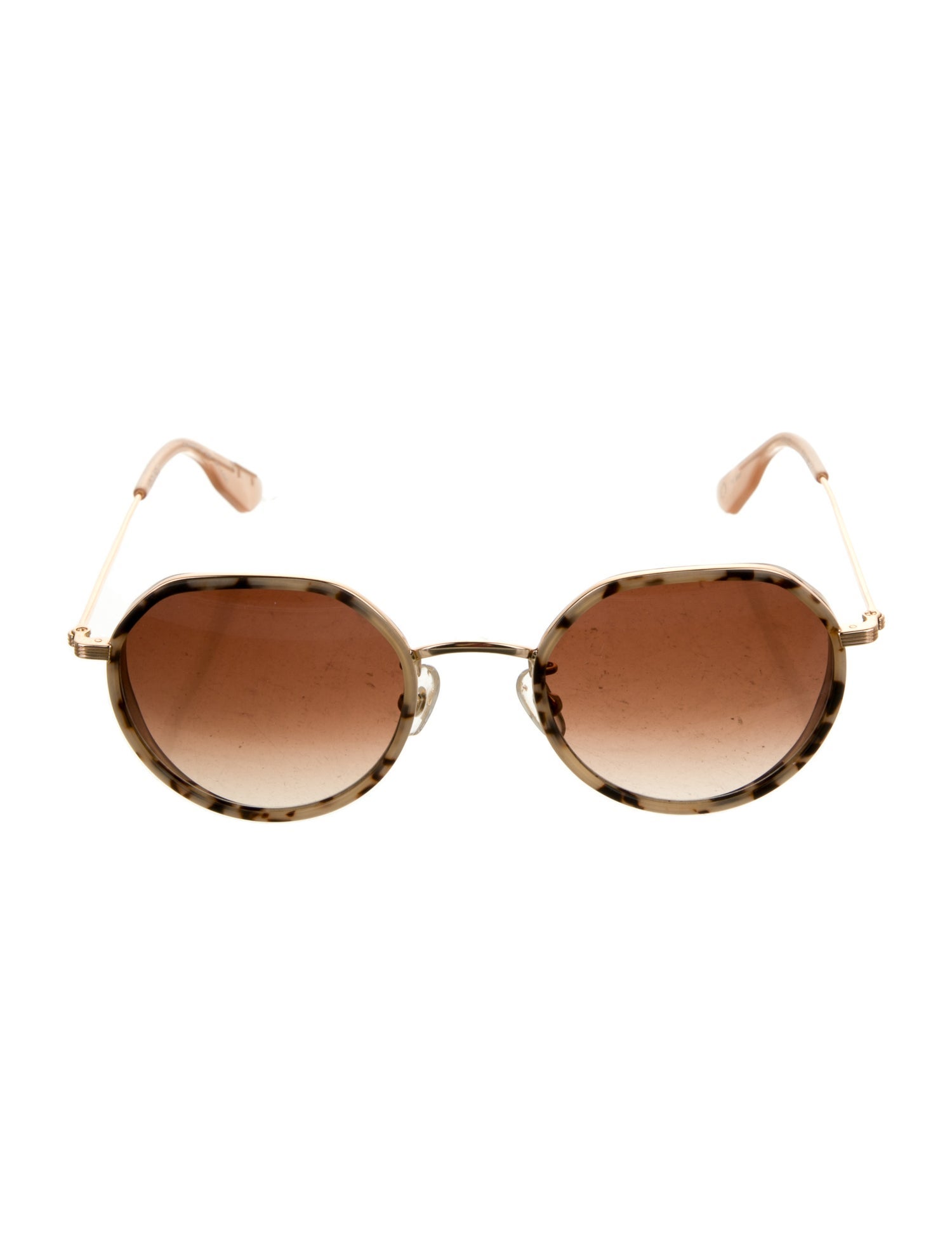 Krewe Round Gradient Sunglasses