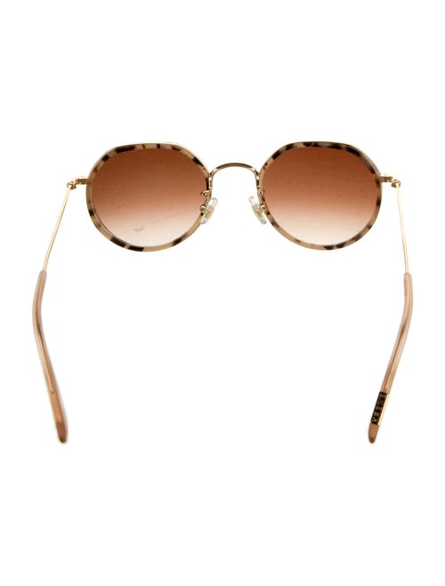 Krewe Round Gradient Sunglasses