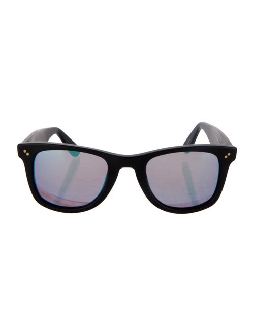 Krewe Wayfarer Mirrored Sunglasses