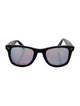 Krewe Wayfarer Mirrored Sunglasses