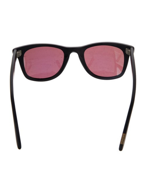 Krewe Wayfarer Mirrored Sunglasses