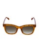 Krewe Wayfarer Gradient Sunglasses