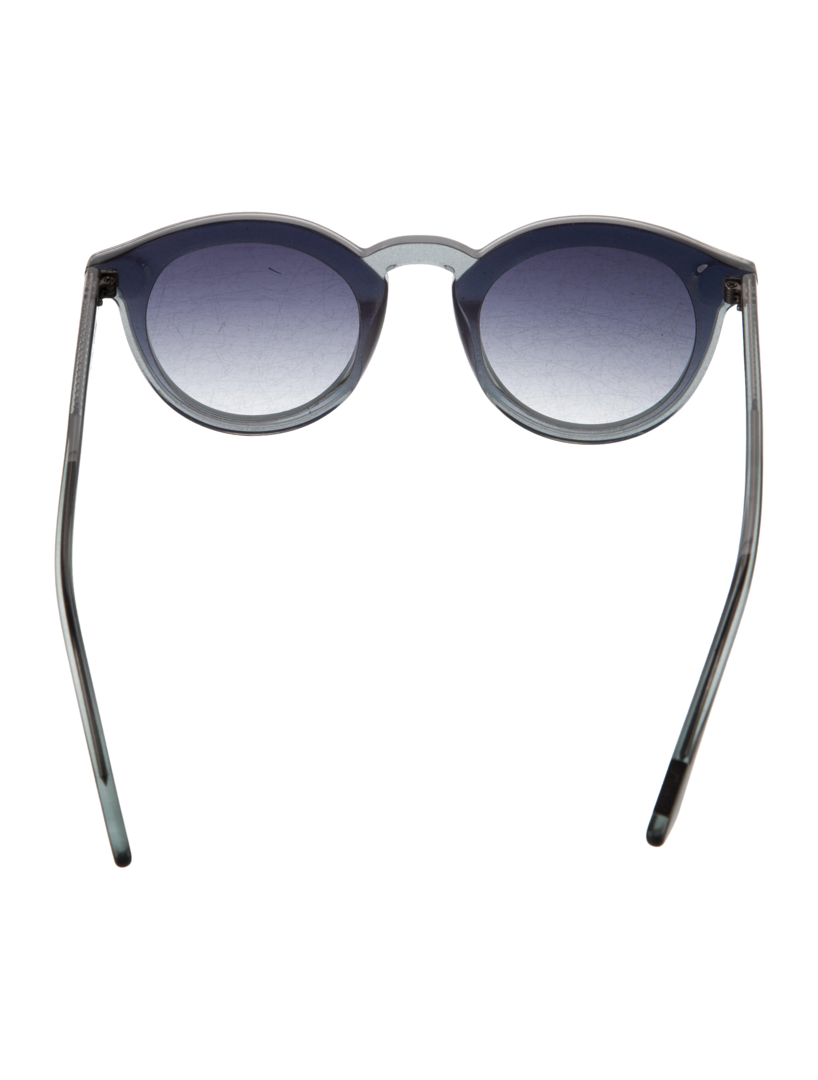Krewe Round Gradient Sunglasses