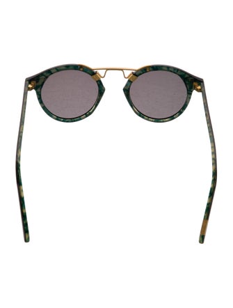 Krewe Aviator Tinted Sunglasses
