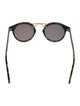 Krewe Aviator Tinted Sunglasses