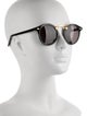 Krewe Aviator Tinted Sunglasses