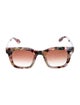 Krewe Wayfarer Gradient Sunglasses